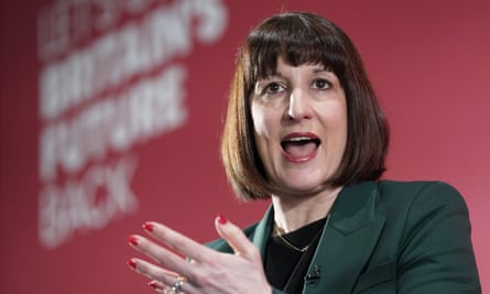 The shadow chancellor, Rachel Reeves