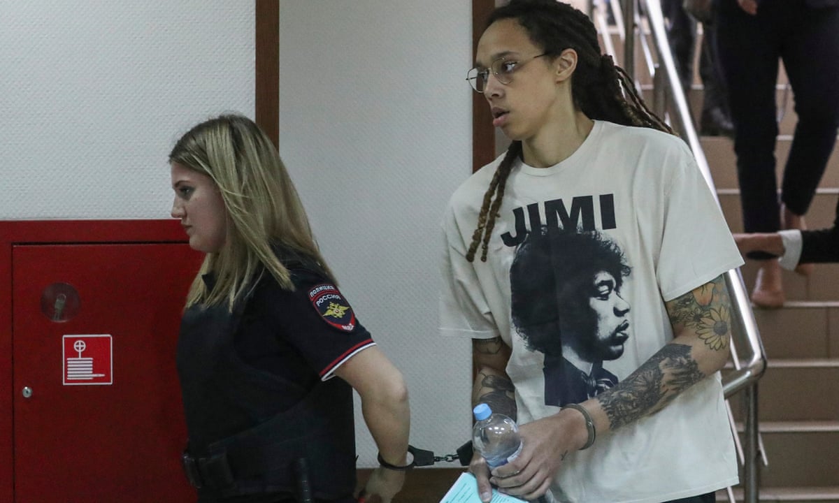 Brittney Griner in court as Russia may want to use case to negotiate prisoner exchange with US | Brittney Griner | The Guardian