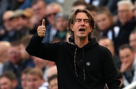 Brentford manager Thomas Frank
