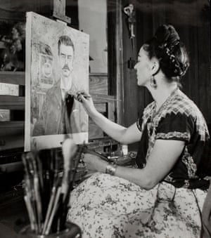 Φρίντα ζωγραφική πορτρέτο του πατέρα μου Γκιγιέρμο Κάλο το 1951, 10 χρόνια μετά το θάνατό του