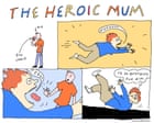 Liana Finck on the noble sacrifices made by parents – cartoon Liana Finck on the noble sacrifices made by parents – cartoon