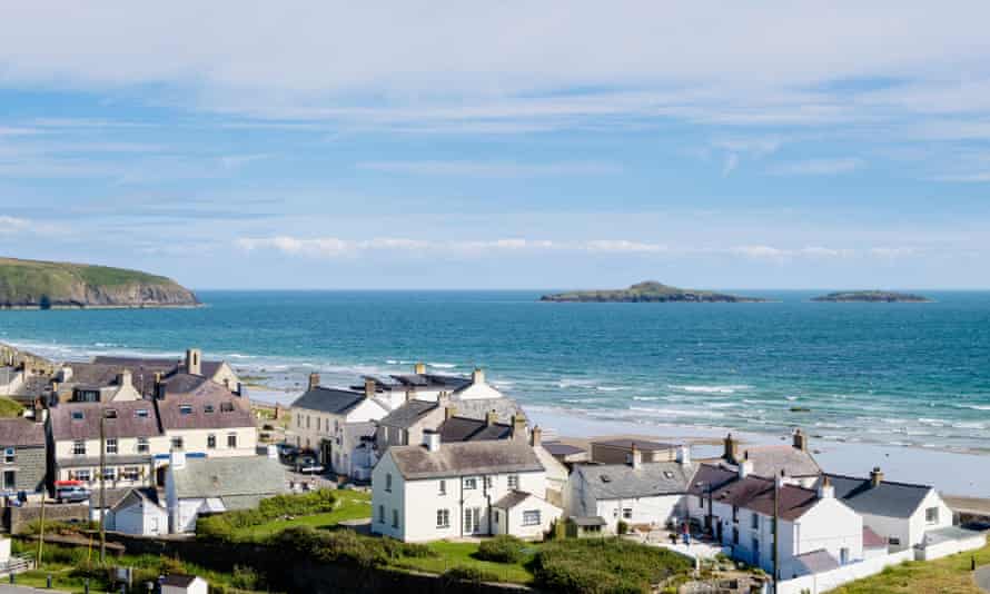 Lewis Nunn found Aberdaron made an excellent base for his walks