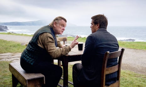 Colm (Brendan Gleeson) and Pádraic (Colin Farrell) in The Banshees of Inisherin.