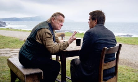 Brendan Gleeson and Colin Farrell in The Banshees of Inisherin.