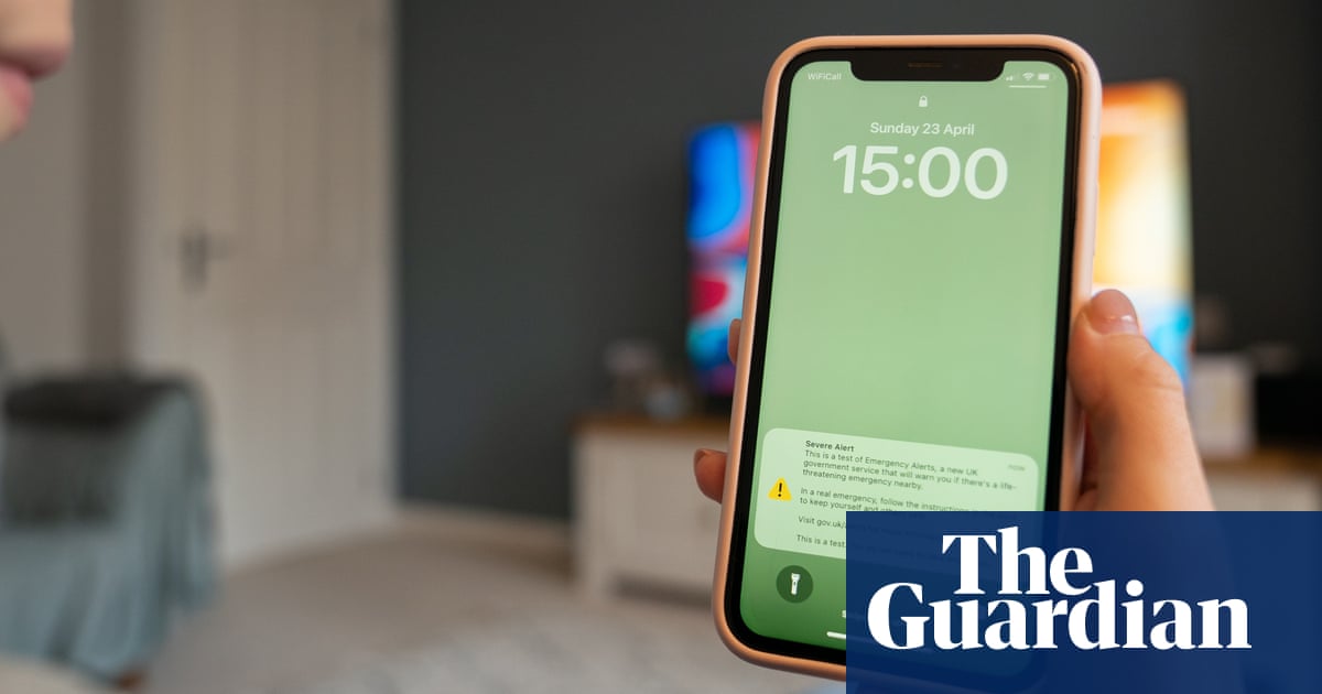 UK to test nationwide emergency alert system for second time
