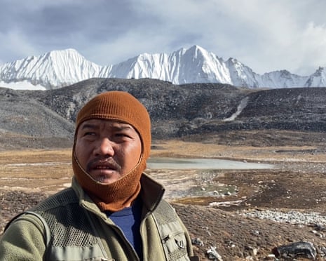 Phuntsho Tshering in the documentary, Bhutan Mountain Man by film-maker Arun Bhattarai