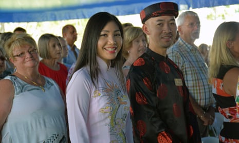 City of Wanneroo councillor Hugh Nguyen (right) is seen during an Australia Day citizenship ceremony in the city of Waneroo, in Perth’s north, Thursday, Jan. 26, 2017. In total in WA, 2744 people became citizens on Thursday, with the top five countries of origin being the UK, South Africa, India, Ireland and the Philippines.