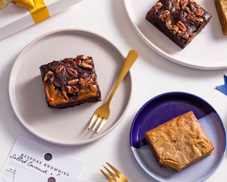 Mixed box of brownies from Ek Bakery