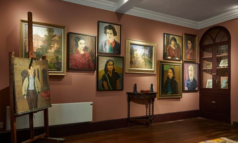 View of the Cedric Morris room at Gainsborough's House