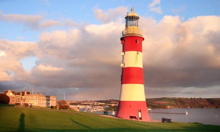 Smeaton's Tower at Plymouth Hoe.