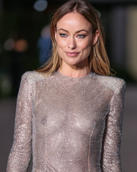 Olivia Wilde at the Academy Museum gala.