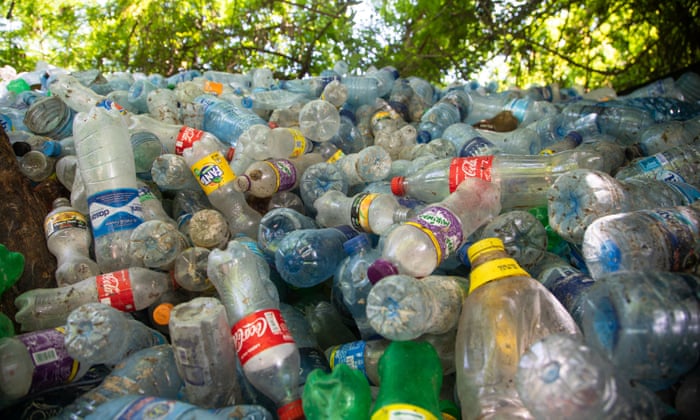 report reveals massive plastic pollution footprint of drinks firms plastics the guardian