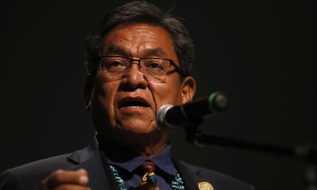 Navajo Nation president, Russell Begaye