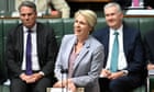 Australia politics live: Plibersek says protecting koala habitat one of the conditions for approving Rinehart-backed gas project