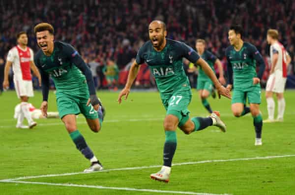 Ajax 2 3 Tottenham Agg 3 3 Champions League Semi Final Second Leg As It Happened Football The Guardian