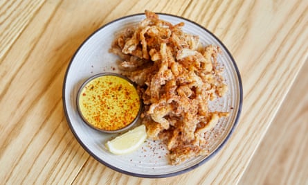 ‘Impeccable’: mushroom karaage.