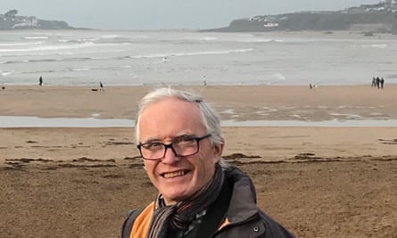 Paul Vann on Christmas Day, 2018. Taken on Bantham Beach in the South Hams looking across to Burgh Island/Bigbury.