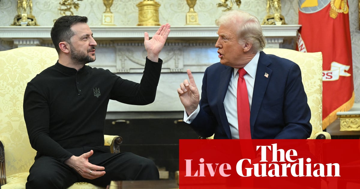 Meeting at White House ends in disagreement – as it happened