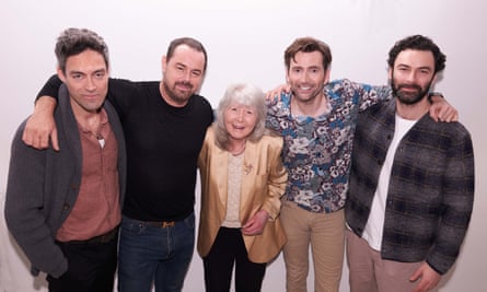 Alex Hassell, Danny Dyer, Jilly Cooper, David Tennant, Aidan Turner.