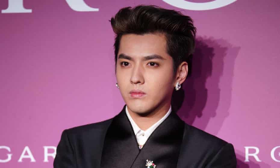Kris Wu attends a Bulgari red carpet event in Shanghai, China, on 23 October 2020.