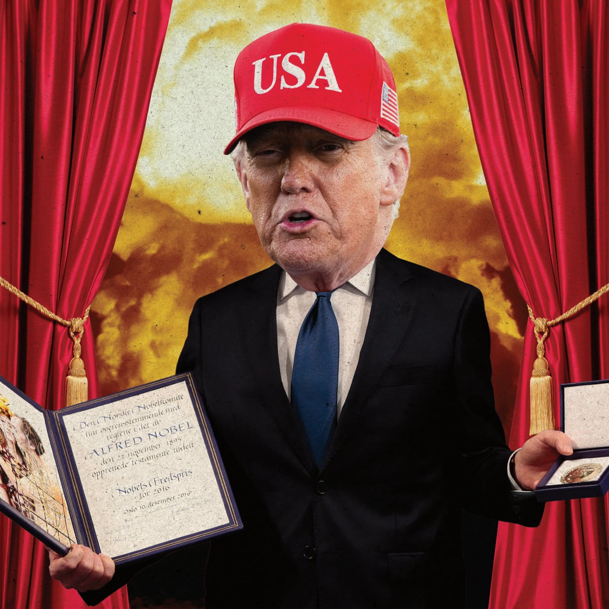 Truly, madly, deeply: Trump’s desire for a Nobel peace prize is driving diplomacy