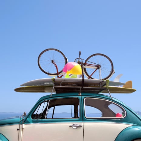 Summer holiday road trip vacation, Travel concept