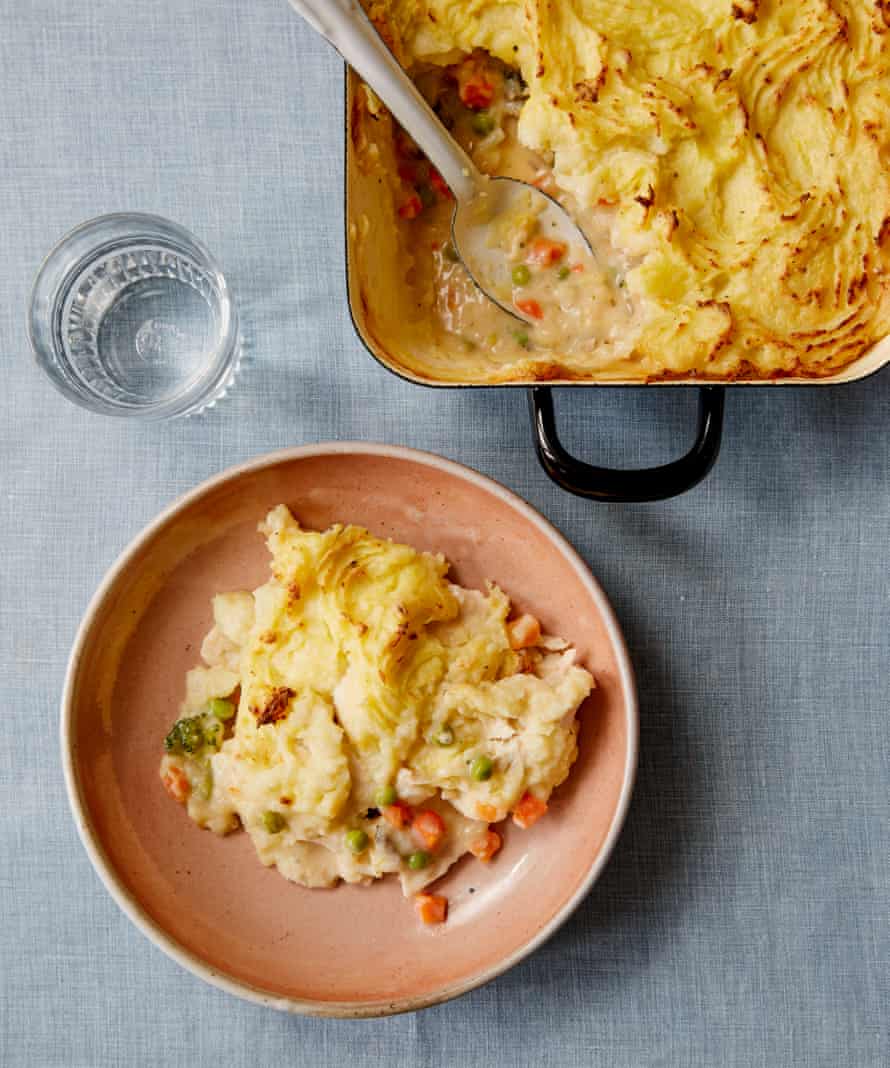 Marcus Rashford and Tom Kerridge’s cheat’s chicken pie.