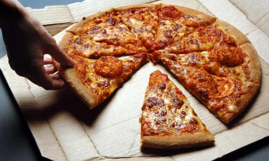 Domino’s Pizza in a delivery box