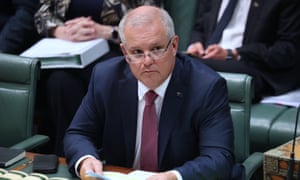 Australia’s prime minister Scott Morrison