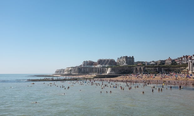 Broadstairs beach, Kent.
