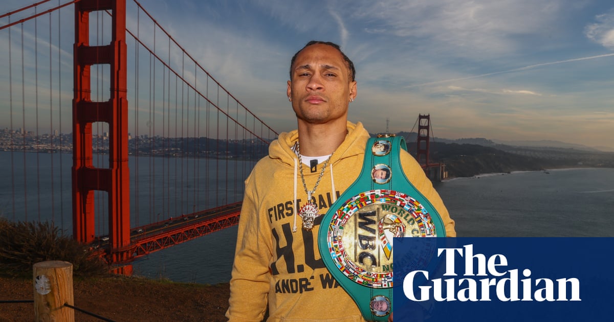 Donald McRae в Сан ФранцискоАмериканският шампион на WBC за юноши