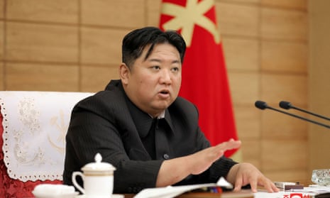 The North Korean leader, Kim Jong-un
