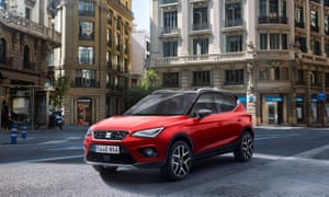 Streets ahead: Seat’s new Arona crossover in ‘Desire Red’