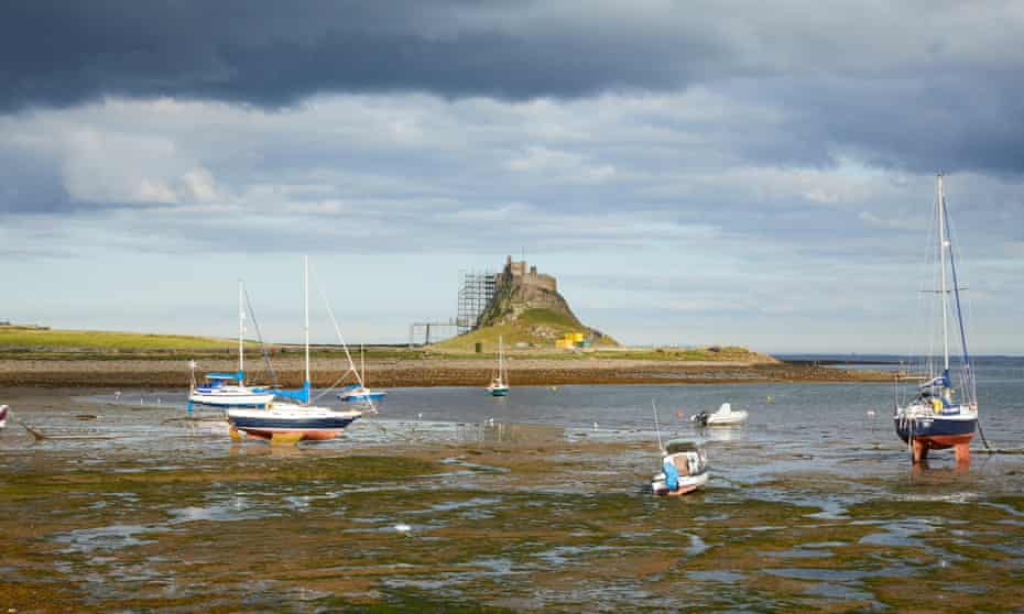 Lindisfarne, pictured at low tide in 2018, is one of the two inshore HPMAs being created.