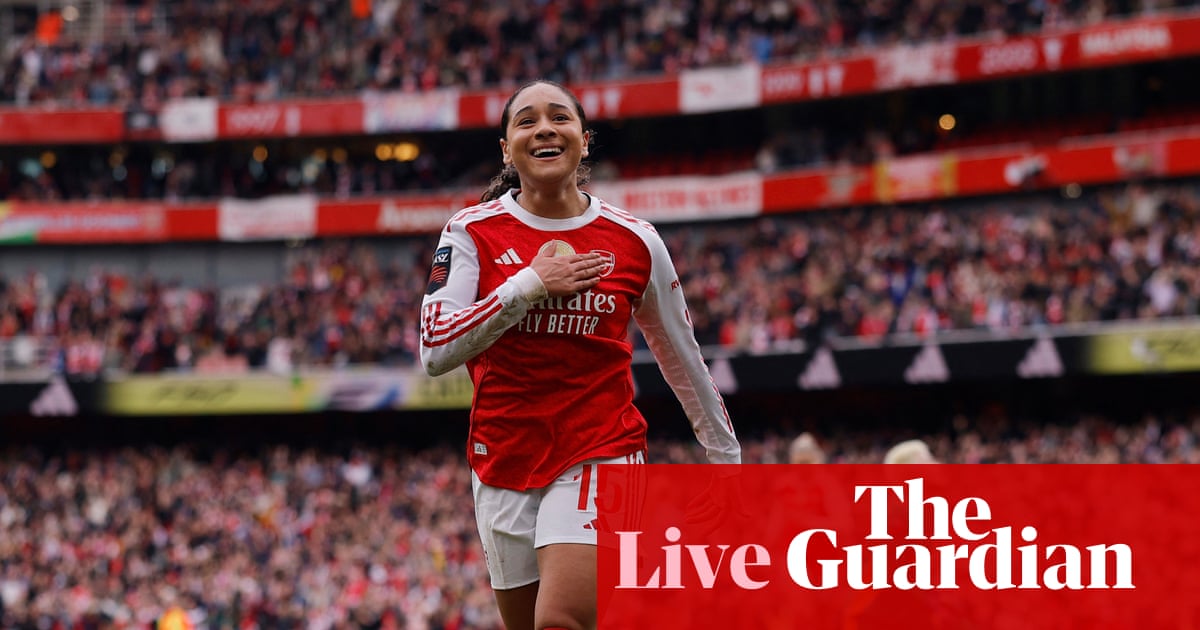 Arsenal v Manchester City: Women's Super League live