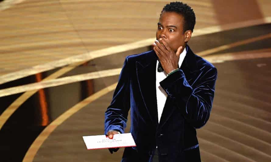 You know what women are like! Chris Rock presents at the Oscars.