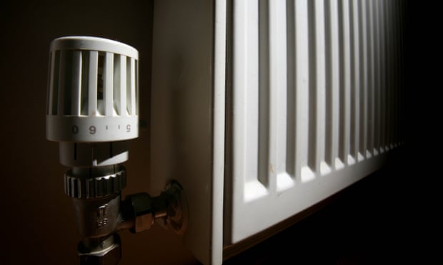 A radiator in a house