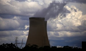 The Bayswater coal-powered thermal power station near Muswellbrook in New South Wales. Australia’s emissions have increased to the highest level in years.