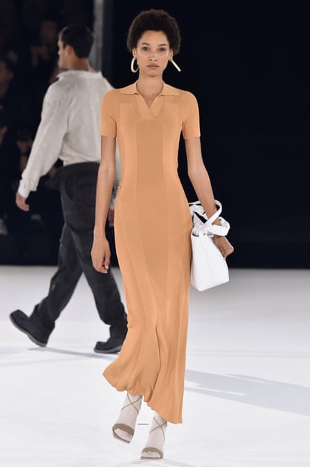Jacquemus at Paris fashion week in January 2020.