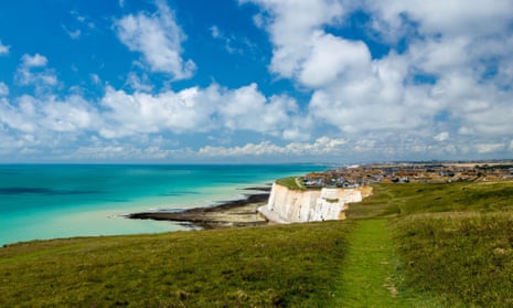 Peacehaven, East Sussex, starting point of the Greenwich Meridian Trail 