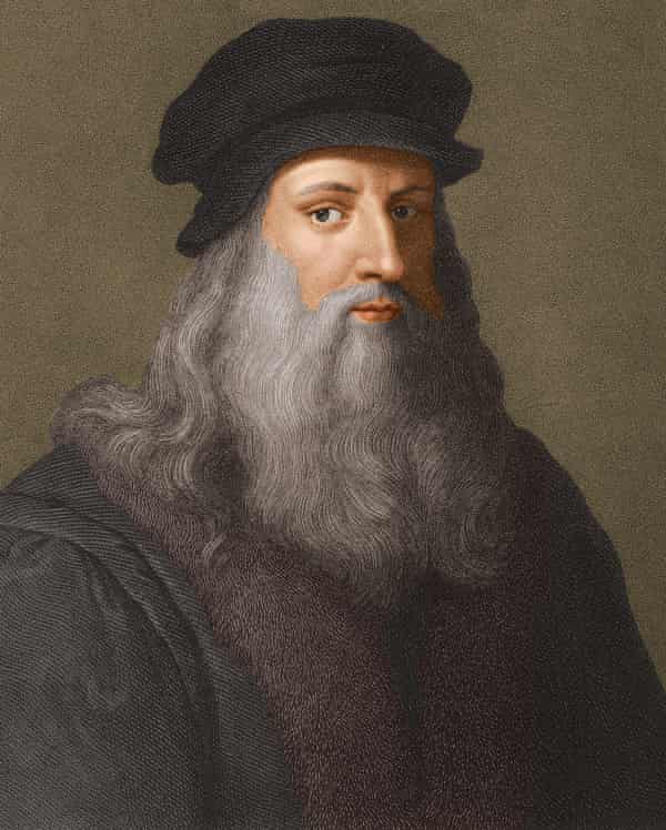 Portrait of Leonardo da Vinci (1452-1519), painted 1510.