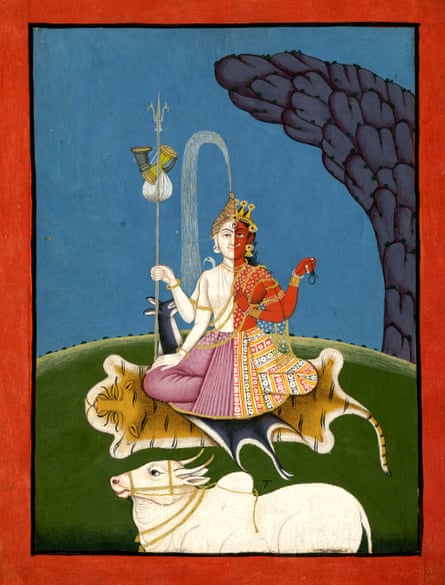 Living traditions ... an image of the god Ardhanarishvara.