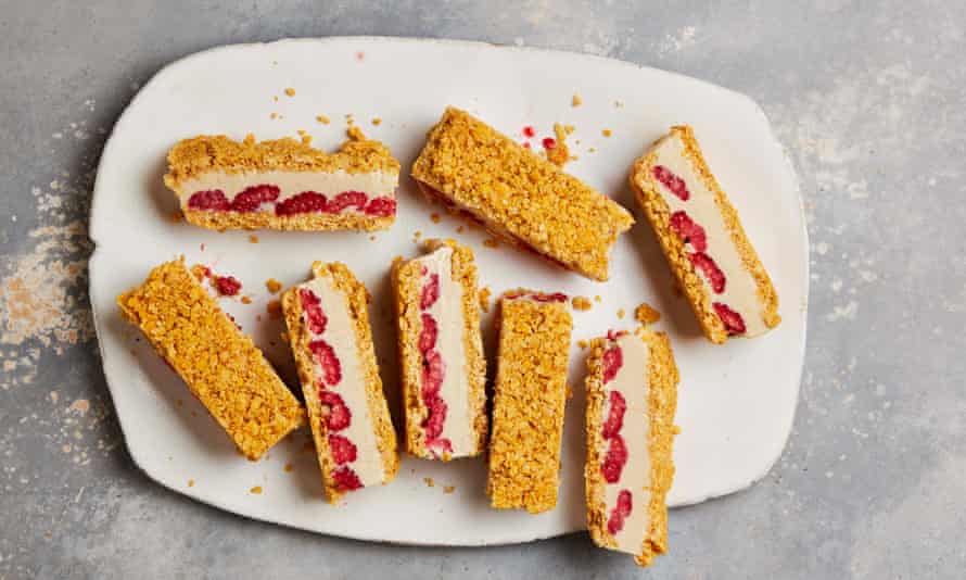 Meera Sodha Cereal Milk Ice Cream Sandwiches
