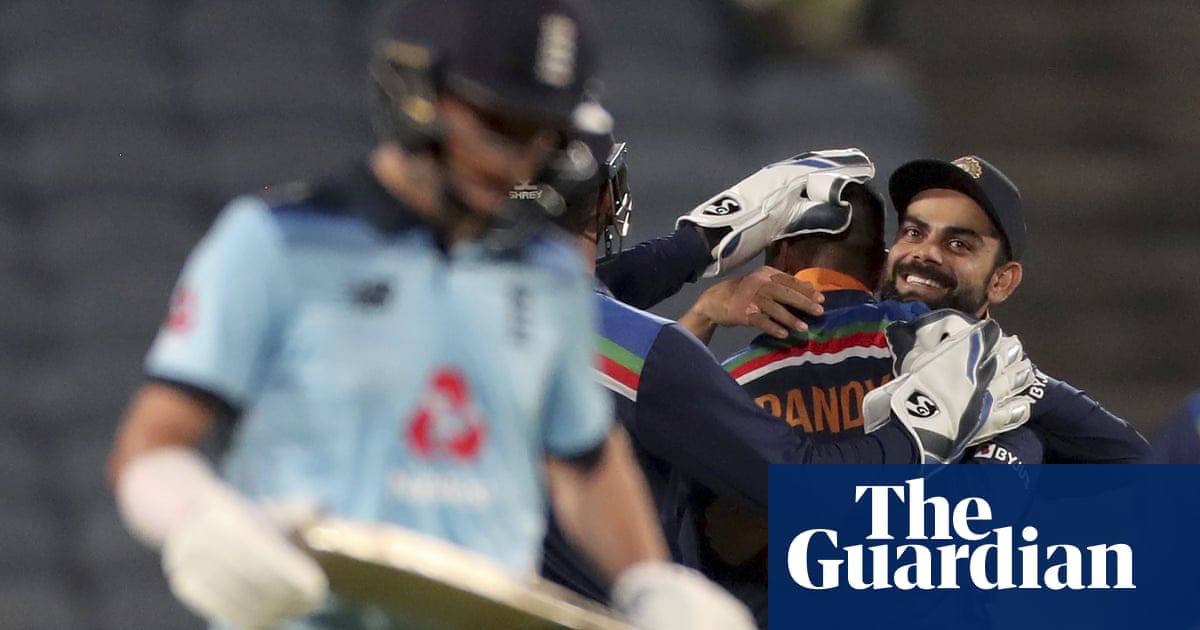 England collapse under lights in first ODI as India power to 66-run win