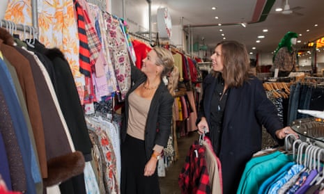 Mel Wilkinson and Jess Cartner-Morley on a vintage shopping trip in Rokit and Beyond Retro.