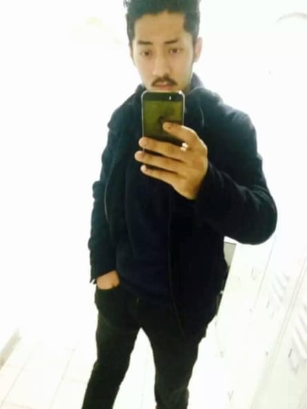 Bikram Lama, who died while sleeping rough in Hyde Park, pictured before he came to Australia to study computer science in 2013.