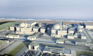 A CGI model of Hinkley Point C