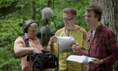 The Discovery adventures podcast. Savernake Forest and features Hugh Skinner, Chris Packham and Gareth Fry