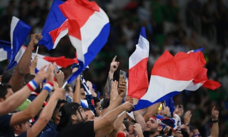 'Why not win this World Cup too?': France fans dream big after Poland victory – video