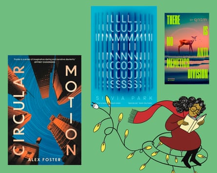 Covers of the best sci-fi books of 2025.